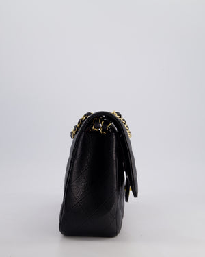 *FIRE PRICE* Chanel Black Jumbo Caviar Classic Double Flap Bag with Gold Hardware