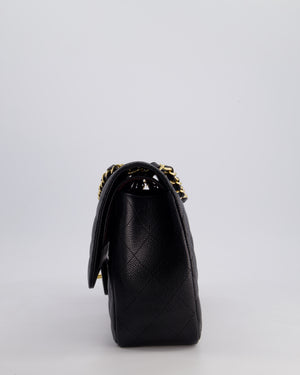*FIRE PRICE* Chanel Black Jumbo Caviar Classic Double Flap Bag with Gold Hardware
