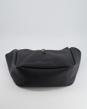 Saint Laurent Black Leather Le 5 à 7 Bea Supple Tote Bag with Antique Gold Hardware RRP £2,800