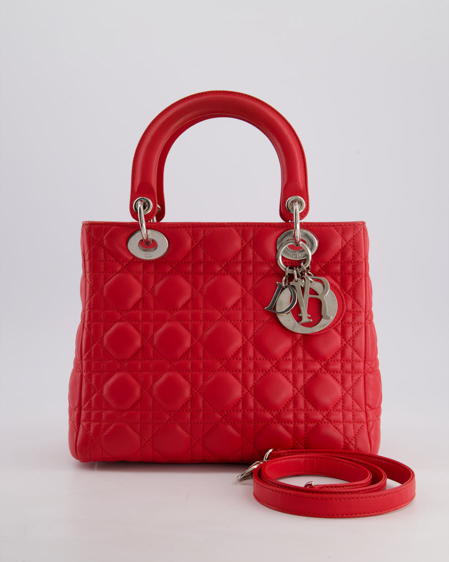 Mini Bag Lady Dior Red Lambskin FIRE PRICE* Christian Dior