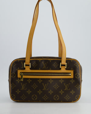 Louis Vuitton Brown Monogram Leather Cite MM Shoulder Bag