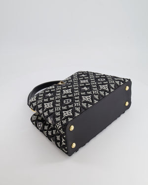 Louis Vuitton Limited Edition Since 1854 Monogram Capucines MM Bag in Black Calfskin and Embroideries with Gold Hardware