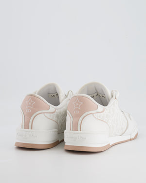 Christian Dior White and Nude Oblique Dior One Trainers Size EU 41 RRP £860