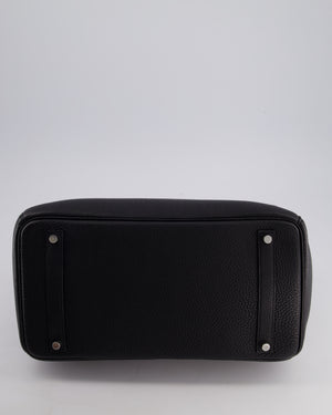 Hermès Birkin Bag 35cm Retourne in Noir Togo Leather with Palladium Hardware