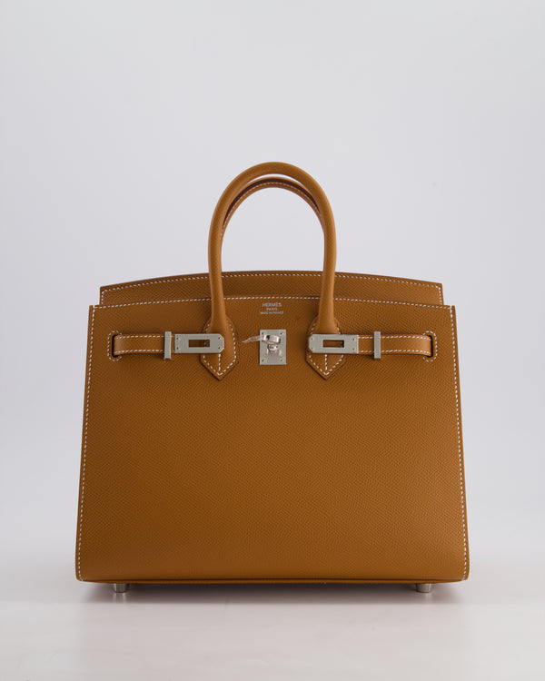 *HOLY GRAIL* Hermès Birkin 25cm Sellier Bag in Gold Epsom Leather with Palladium Hardware