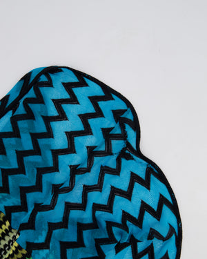Missoni Mare Black & Multicolour Zigzag Beach Cover-Up Dress Size IT 40 (UK 8) RRP £660
