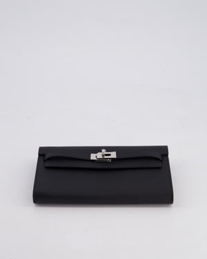 Hermès Kelly To Go Bag in Noir Epsom Leather with Palladium Hardware