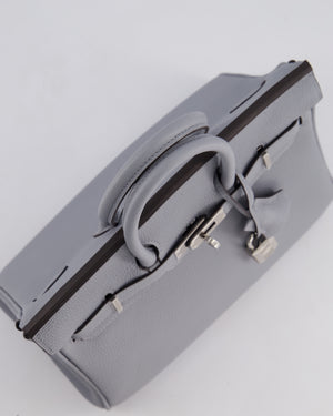 *NEW COLOUR* Hermès Birkin 25cm Retourne Bag in Gris Pantin Togo Leather with Palladium Hardware
