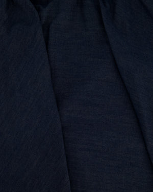Christian Dior Blue Denim Maxi Skirt with Distressed Hem Detail Size FR 36 (UK 8)