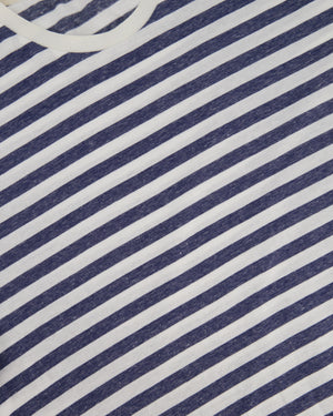 Loro Piana Blue Menswear Striped Short Sleeve T-Shirt Size S (UK 36)