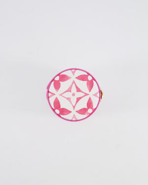 Louis Vuitton White and Pink Monogram By the Pool Perfume Case