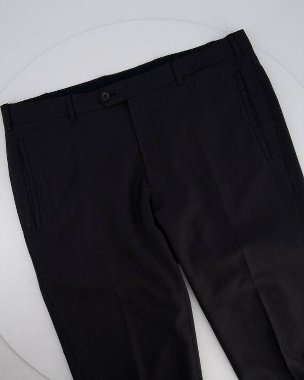 Prada Black Tailored Menswear Trousers Size IT 52 R (UK 44)