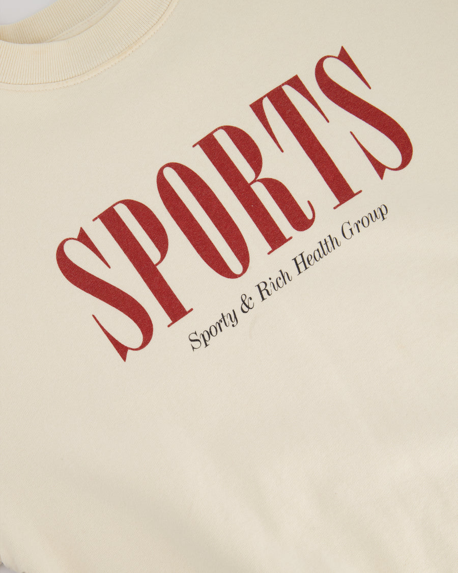 Sporty & Rich Beige Crewneck Size S (UK 6/8)