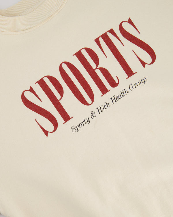 Sporty & Rich Beige Crewneck Size S (UK 6/8)