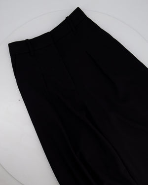 A.L.C Black Tailored Waistcoat and Wide Leg Trouser Set Top Size US 0 (UK 4) Trousers Size US 2 (UK 6)