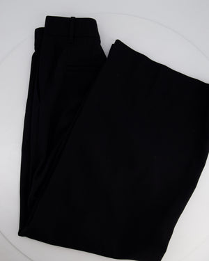 A.L.C Black Tailored Waistcoat and Wide Leg Trouser Set Top Size US 0 (UK 4) Trousers Size US 2 (UK 6)