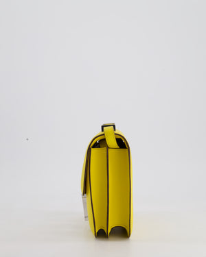 Hermès Constance III Mini 18cm Miroir Bag in Jaune De Naples Epsom Leather with Palladium Hardware