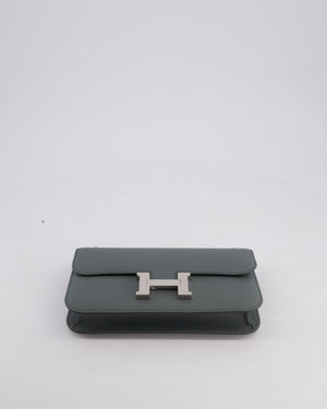 *NEW RELEASE* Hermès Constance 1-Elan Miroir Bag in Vert Amande Epsom Leather with Palladium Hardware