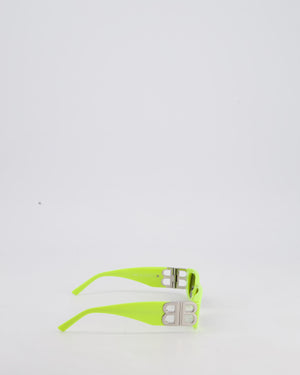 Balenciaga Neon Yellow Acetate Dynasty Sunglassess