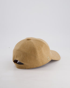 Loro Piana Beige Storm System Cashmere Cap Size M