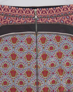 Louis Vuitton SS/10 Grey Brocade Mini Skirt Size FR 34 (UK 6)