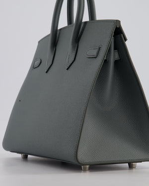 Hermès Birkin 25cm Sellier Bag in Vert Amande Togo Leather with Palladium Hardware