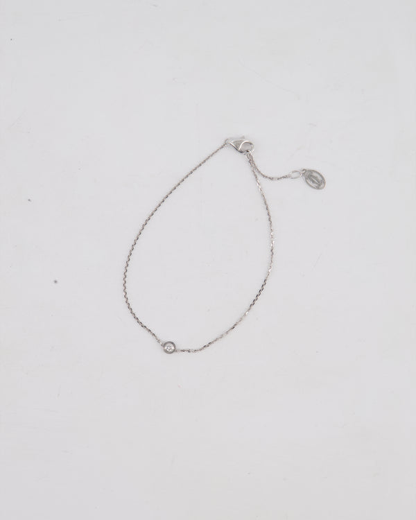 Cartier White Gold D'Amour Bracelet with a Brilliant-cut Diamond, Mini Model RRP £820