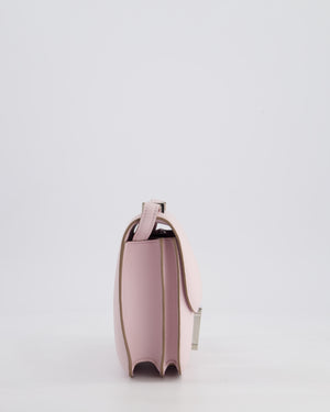 *FIRE PRICE* Hermès Constance III Mini 18cm Miroir Bag in Pauve Pale Swift Leather with Palladium Hardware