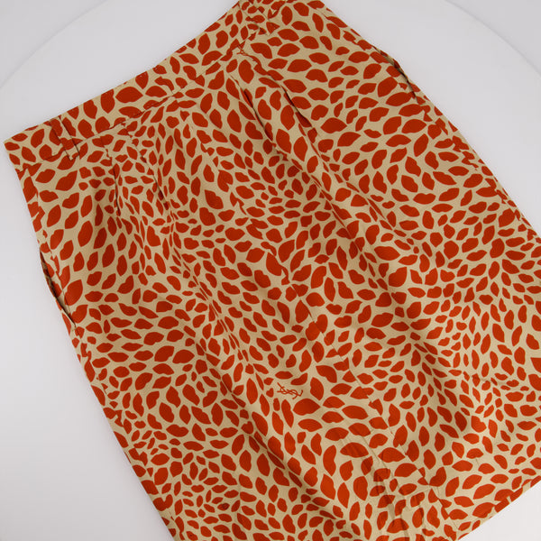 【関税込み】saint laurent ALL OVER PRINT SKIRT 春夏 Saint Laurent(サンローラン) スカート(レディース) - 海外
