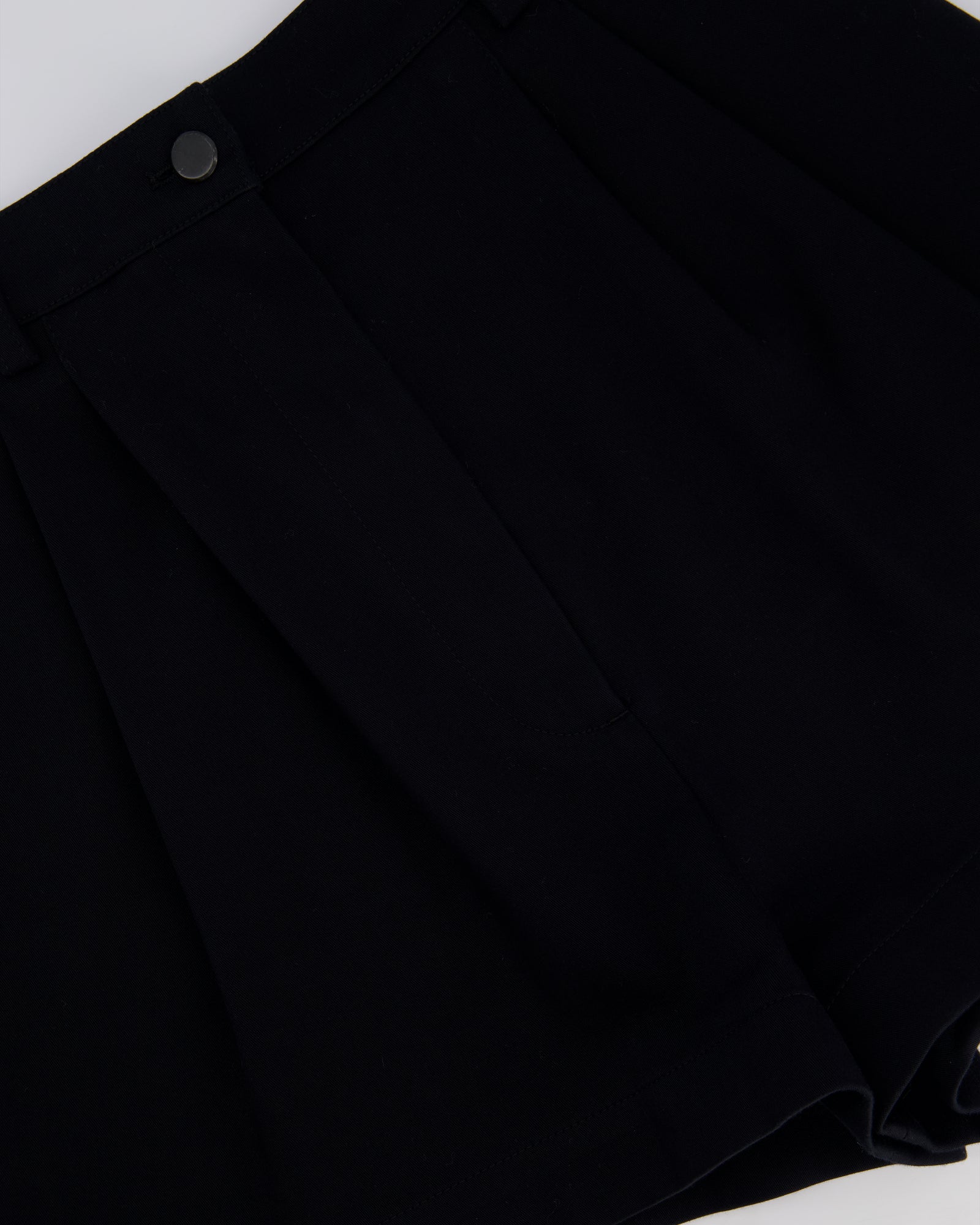 Alaia Black Tailored High Waist Cotton Shorts Size FR 38 (UK