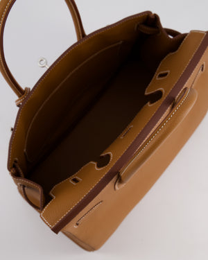 Hermès Birkin Bag 30cm Retourne in Gold Togo Leather with Palladium Hardware