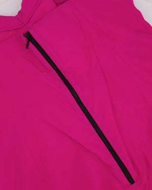 Carmen March Fucsia with Bows Sleeveless Dress Size 40 (UK12)