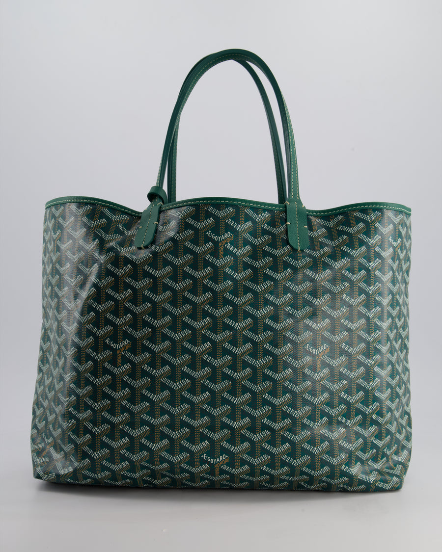 Goyard Green PM Saint Louis Tote Bag in Goyardine Canvas
