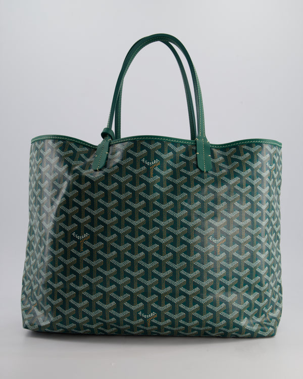 Goyard Green PM Saint Louis Tote Bag in Goyardine Canvas