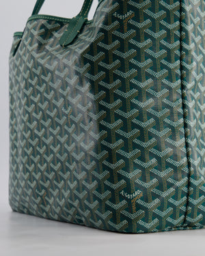 Goyard Green PM Saint Louis Tote Bag in Goyardine Canvas