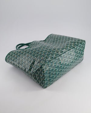 Goyard Green PM Saint Louis Tote Bag in Goyardine Canvas