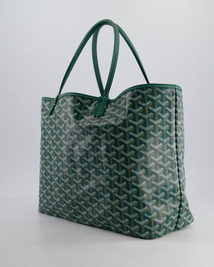 Goyard Green PM Saint Louis Tote Bag in Goyardine Canvas