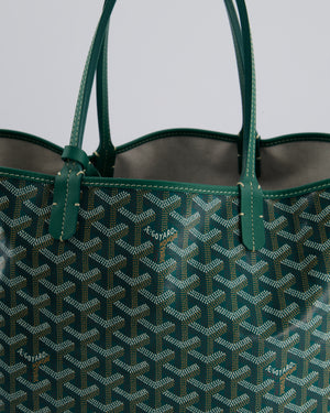 Goyard Green PM Saint Louis Tote Bag in Goyardine Canvas