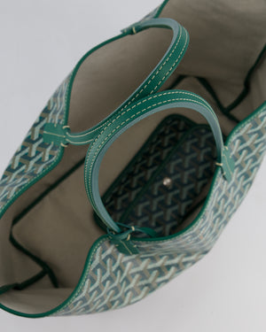 Goyard Green PM Saint Louis Tote Bag in Goyardine Canvas