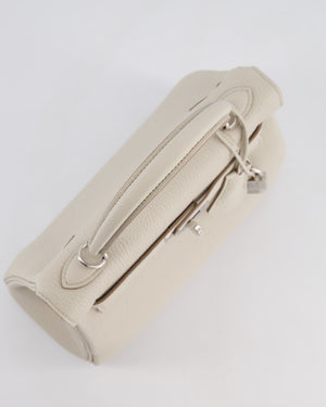 Hermès Kelly Retourne Bag 25cm in Beton Togo Leather with Palladium Hardware