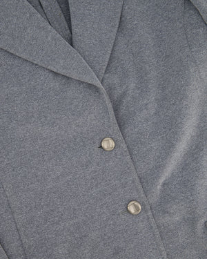 Chanel 98/A Grey Single Breasted Blazer Size FR 38 (UK 10)