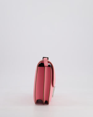 *HOT* Hermès Constance III Mini 18cm Miroir Bag in Rose Confetti Epsom Leather with Palladium Hardware