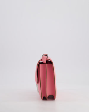 *HOT* Hermès Constance III Mini 18cm Miroir Bag in Rose Confetti Epsom Leather with Palladium Hardware