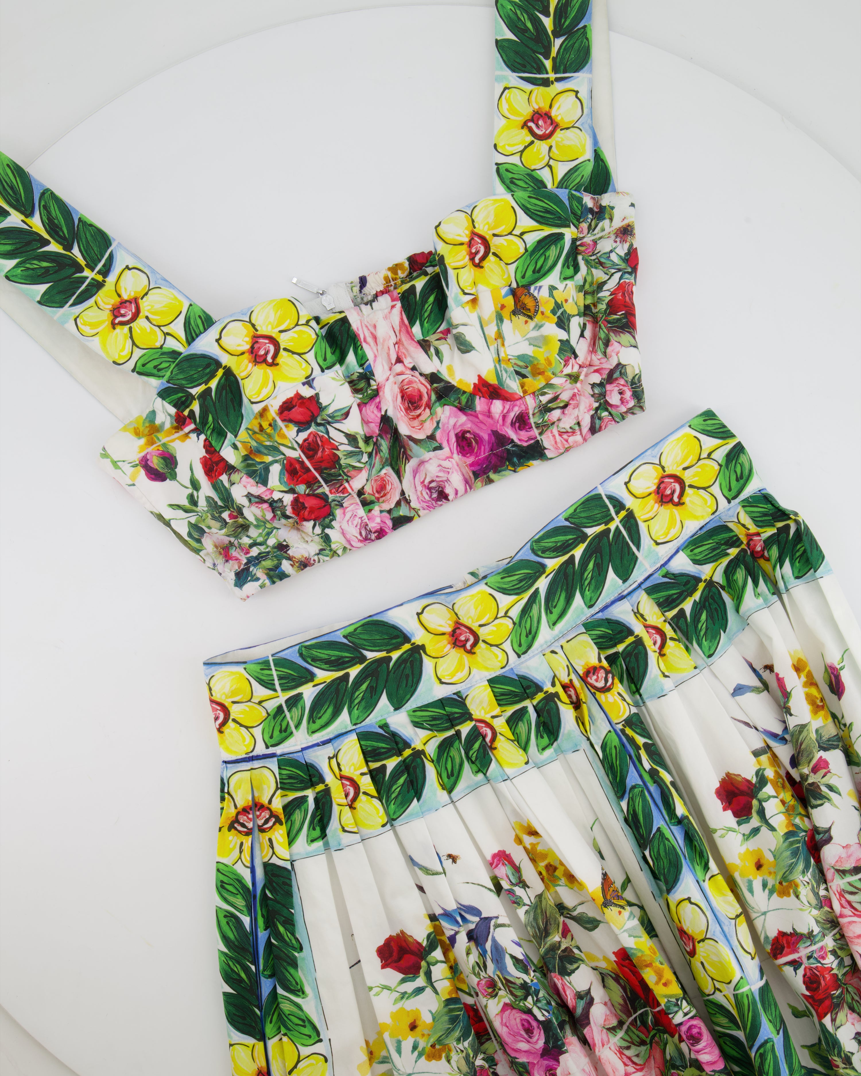 【DOLCE&GABBANA】バルコネットビキニ＆キュロット 花柄プリント L5J833ON04R_HA5KU_0.jpg