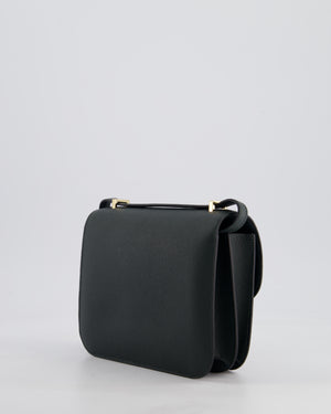 *HOT* Hermès Constance III Mini 18cm Miroir Bag in Vert Mangrove Epsom Leather with Permabrass Hardware