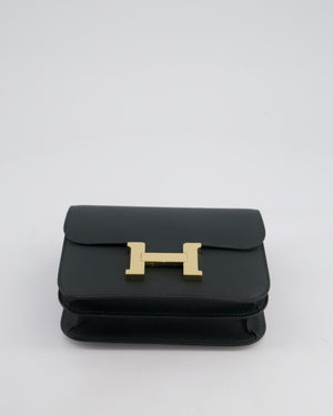 *HOT* Hermès Constance III Mini 18cm Miroir Bag in Vert Mangrove Epsom Leather with Permabrass Hardware