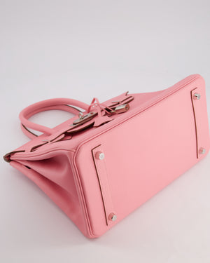 Hermès Birkin 30cm Retourne Bag in Rose Confetti Epsom Leather with Palladium Hardware