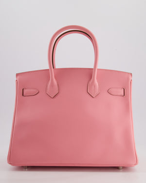 Hermès Birkin 30cm Retourne Bag in Rose Confetti Epsom Leather with Palladium Hardware
