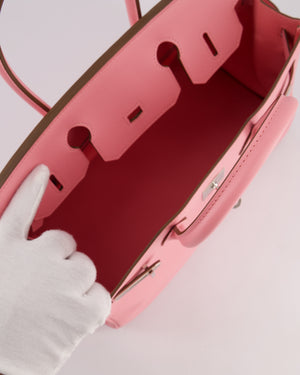 Hermès Birkin 30cm Retourne Bag in Rose Confetti Epsom Leather with Palladium Hardware