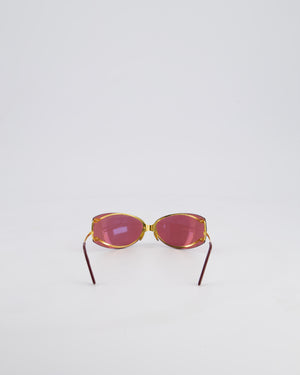 Cartier Vintage Pasha De Santos Oval Sunglasses